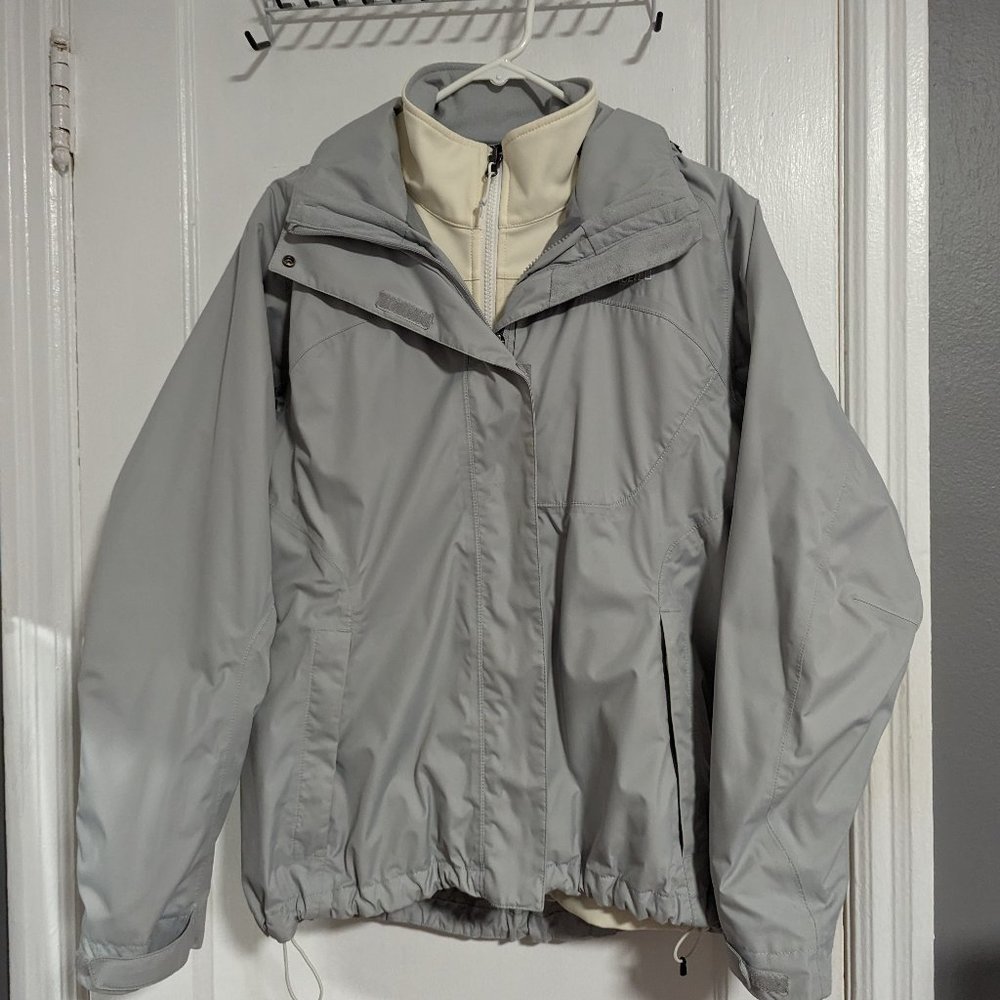 The North Face - Light Grey Condor Triclimate Jacket (2-in-1) - L